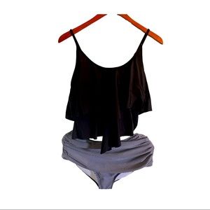 Two piece swim suit